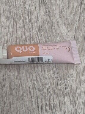 QUO Beauty Featherweight Cream Blush. 13ml. Color Heavenly 66. Vegan